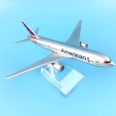 Free Shipping American Airlines Boeing 777 16cm alloy metal model aircraft child Birthday gift plane models toys for children AV8R